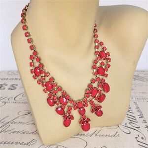 Womens Red necklace